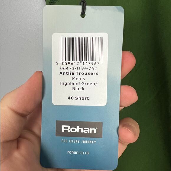 NWT Rohan Men’s 40 x 30‎ Antlia Outdoor Hiking Trekking Technical Stretch Pants - Picture 6 of 12